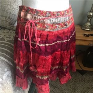 Free People Boho Skirt size Medium